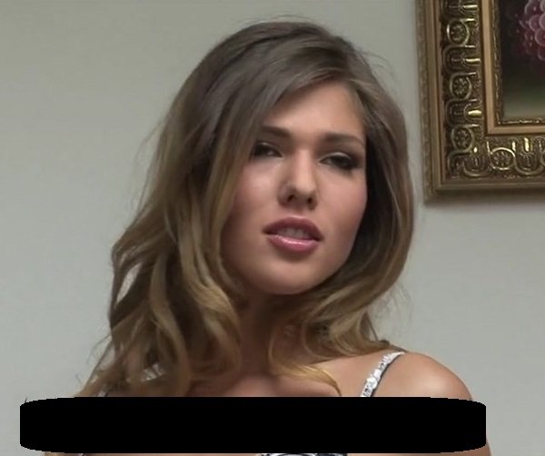 Закадровое порно видео с моделью