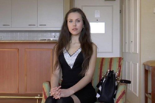 Украинская девушка на порно кастинге у Вудмана