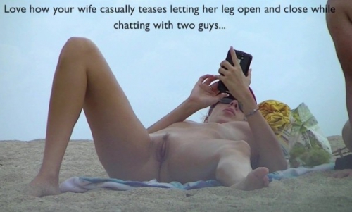 Голая жена на нудистском пляже