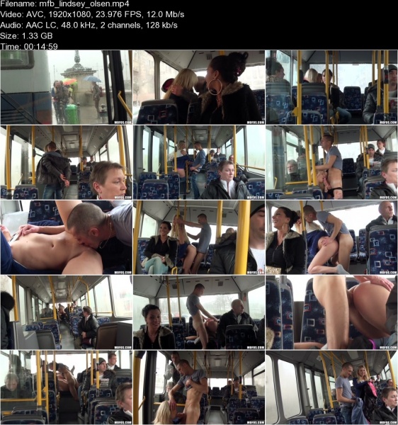 Публичный секс в автобусе