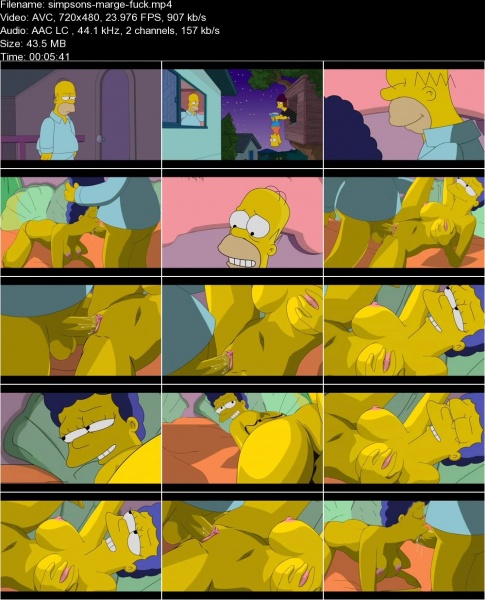 Секс Гомера и Мардж