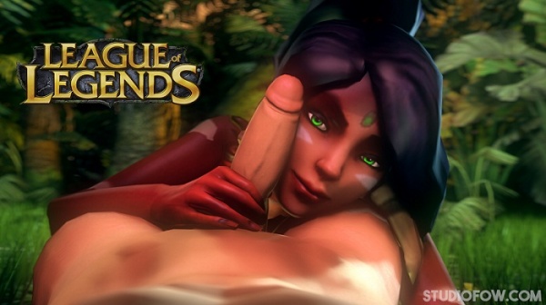 Секс игра Nidalee - Queen of the Jungle