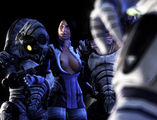 Секс игра Ass Effect порно пародия на Mass Effect