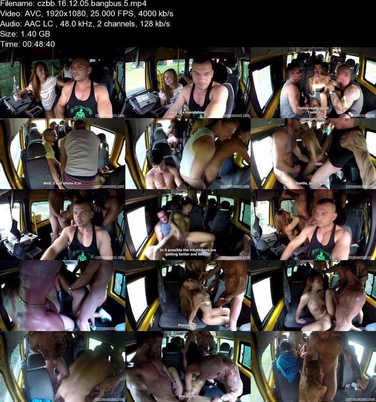 Секс в автобусе двух девушек