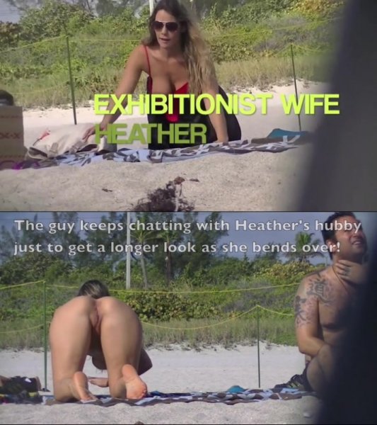 Голая жена на пляже скрытая камера