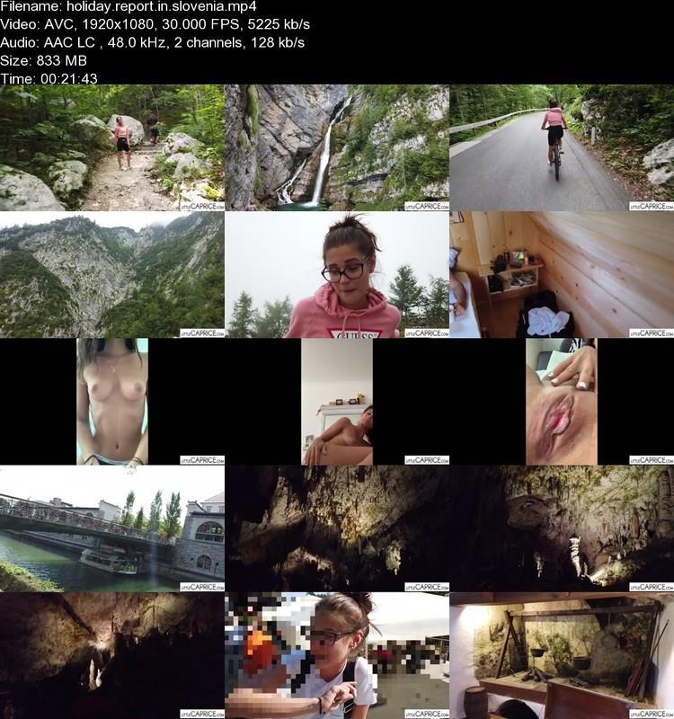 Частное видео Литл Каприс с отдыха в Словении