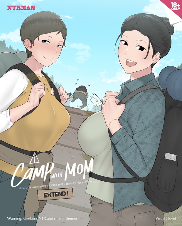 Секс игра про поход в лес - Camp with Mom