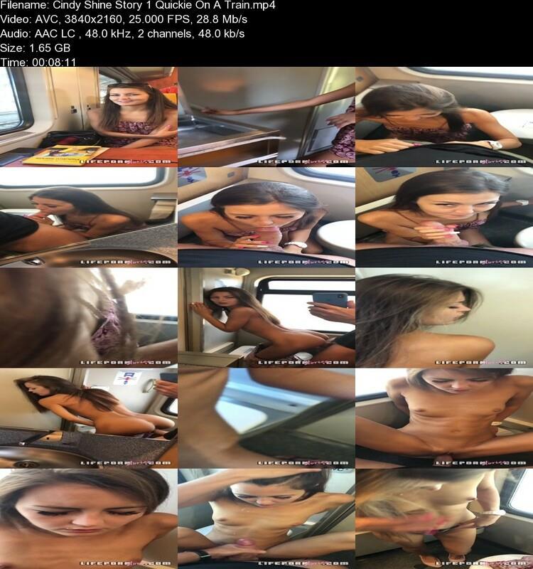 Секс с подружкой в поезде во время путешествия