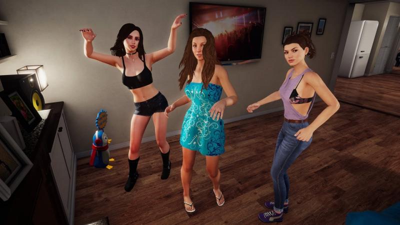 Секс игра про секс вечеринку студентов - House Party