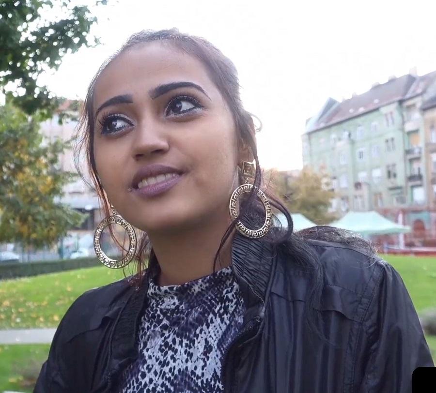 Секс с молодой индийской студенткой в Германии