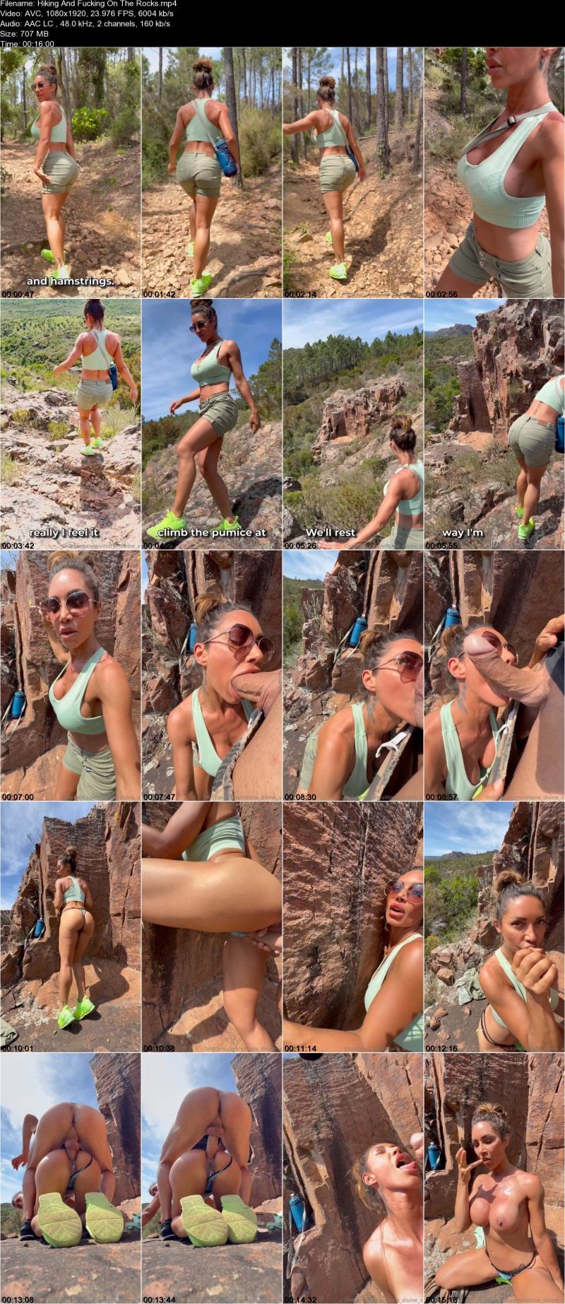 Секс в горах с Vittoria Divine