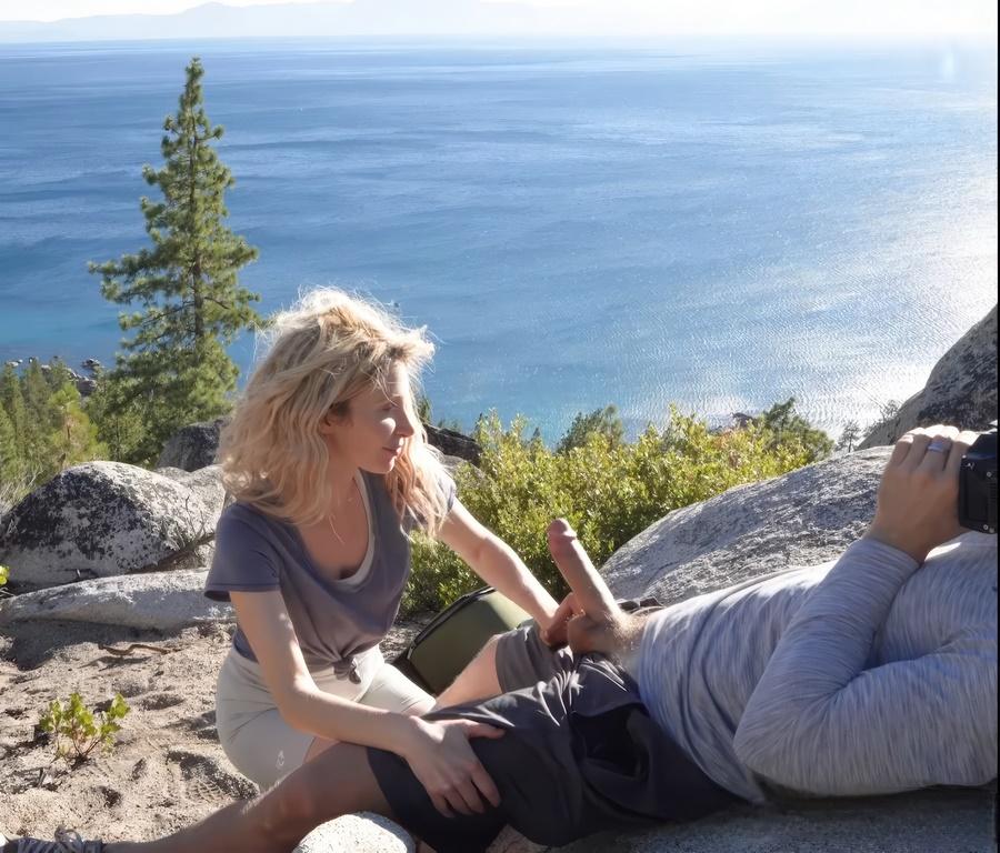 Секс на скалах с видом на Великие озёра