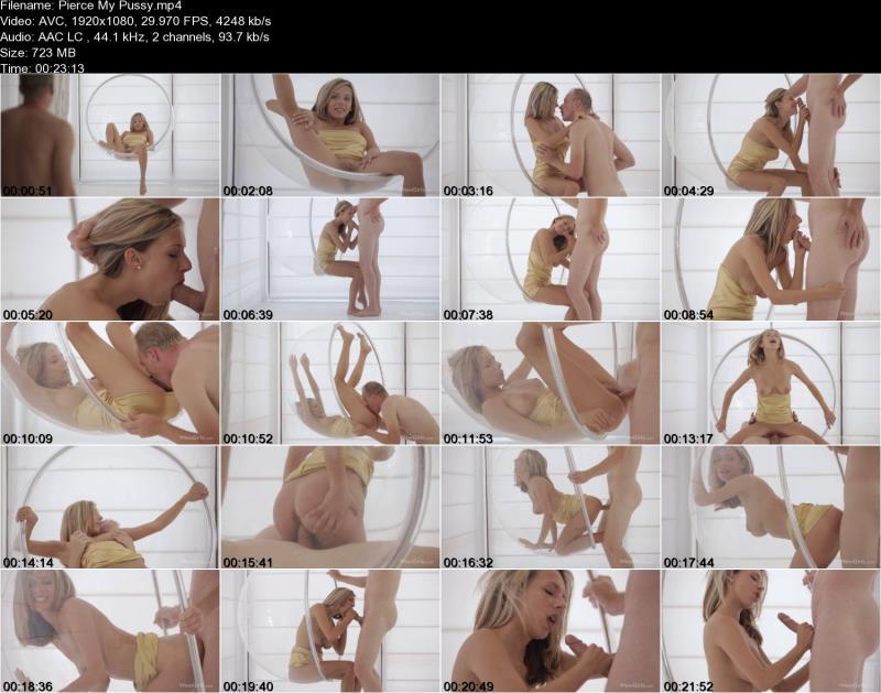 Красивый секс в стекляном шаре