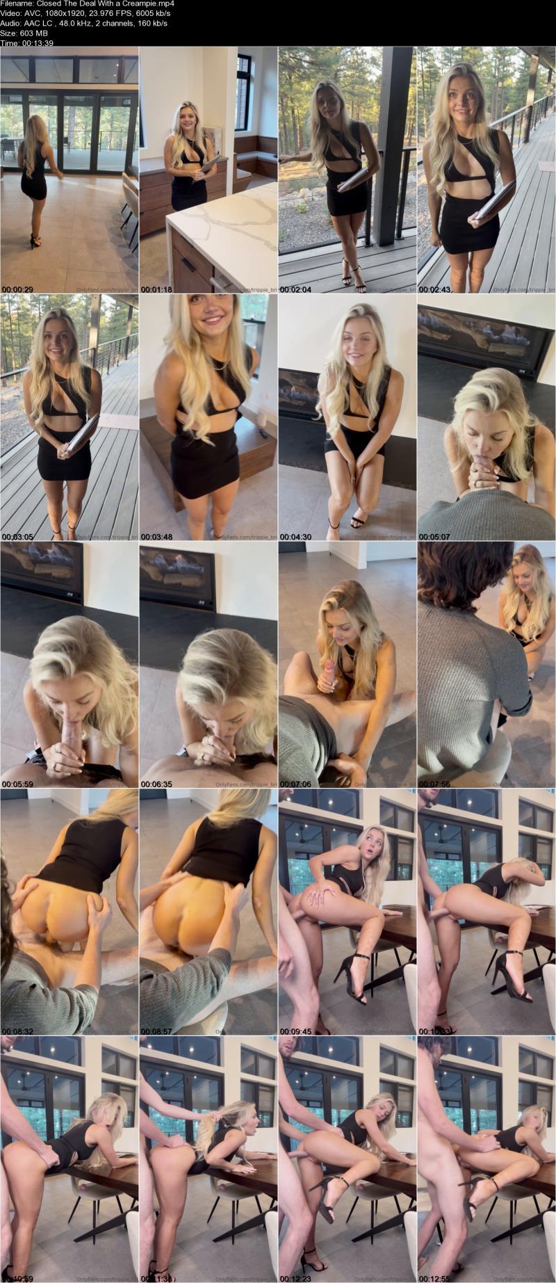 Молодая девушка - риэлтор закрыла сделку сексом