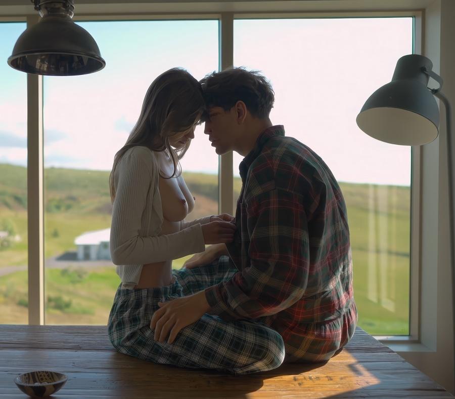 Секс с красивой моделью Анной в новых апартаментах Секс с красивой моделью Анной в новых апартаментах