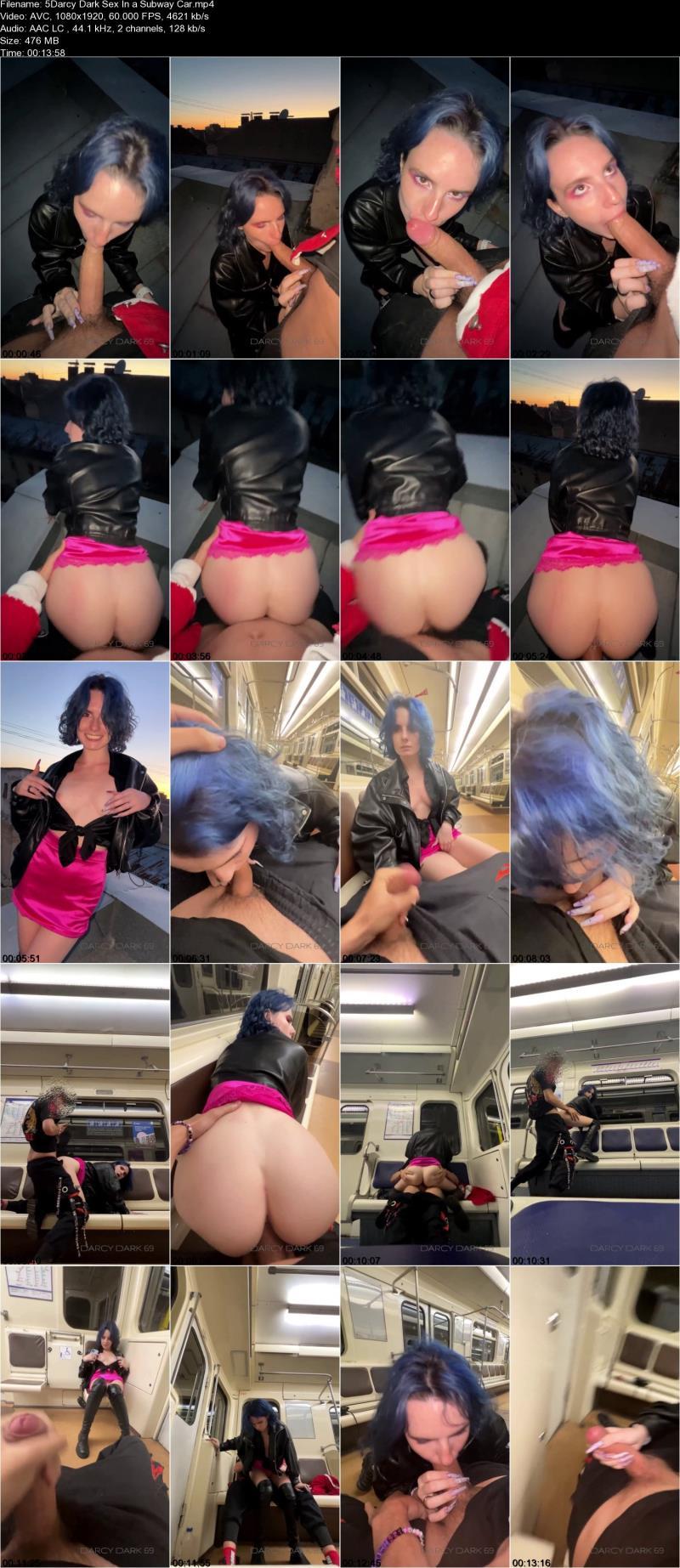 Молодежь занимается публичным сексом в метро Молодежь занимается публичным сексом в метро