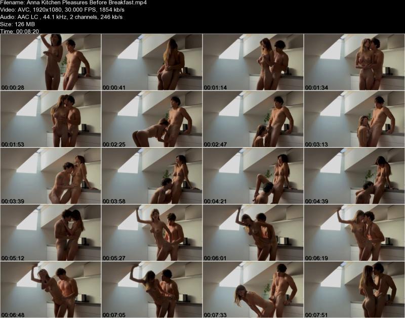 Красивый утренний секс перед завтраком с настоящей моделью Анной Красивый утренний секс перед завтраком с настоящей моделью Анной