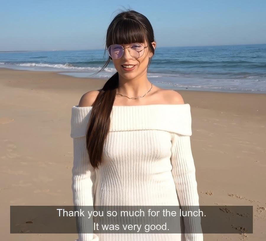 Свидание с утонченной девушкой закончилось глубоким горловым минетом и диким сексом