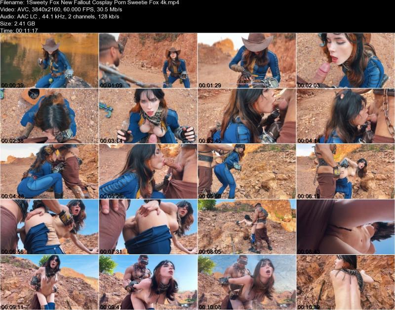 Новый косплей секс красотки Sweety Fox на сериал Фоллаут