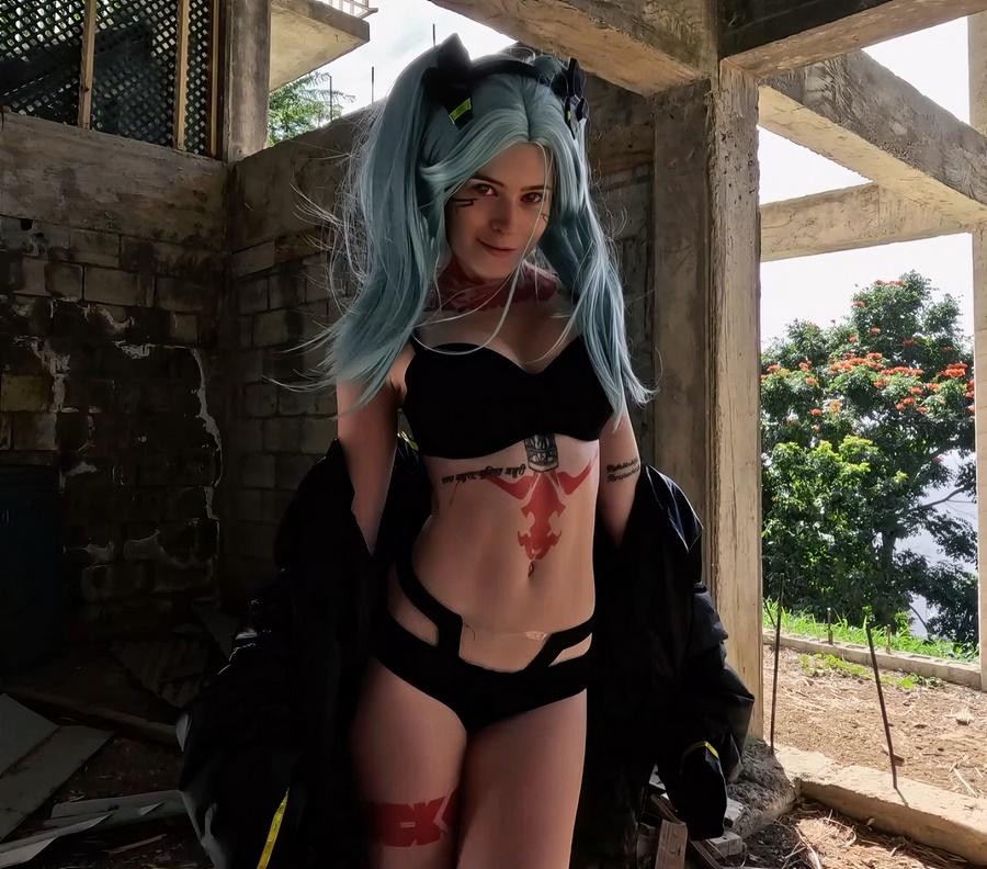 Cyberpunk косплей секс от Chloe Wildd