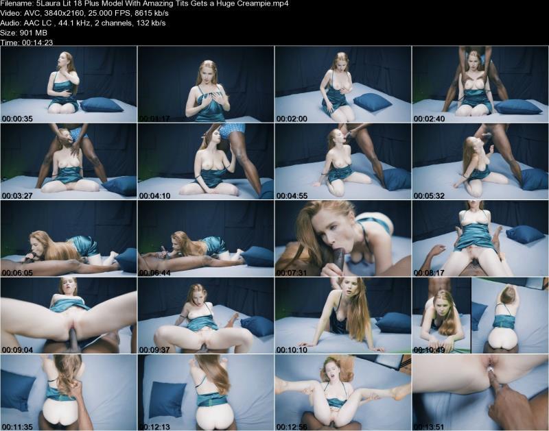 Модель 18+ с потрясающей грудью получает обильный «кремпай» Модель 18+ с потрясающей грудью получает обильный «кремпай»